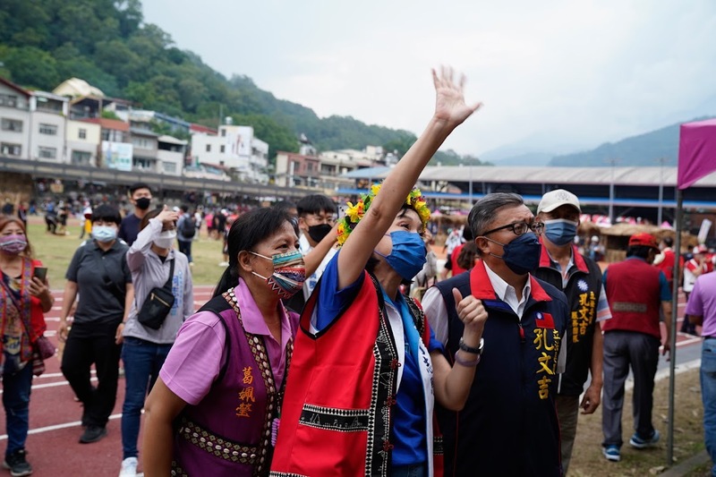 漾新聞|影》柯志恩再度造訪桃源參加布農族射耳祭 感受族人滿滿的祝福與力量