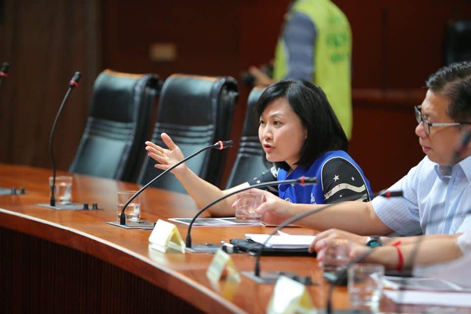 突襲參選引爆國民黨內陳麗娜昨遞交退黨聲明書止血。翻攝陳麗娜臉書