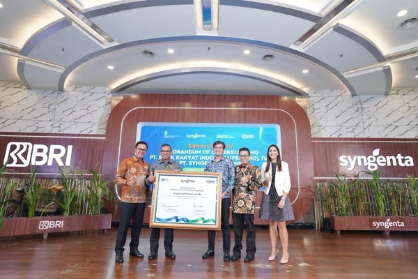 BRI與PT Syngenta Indonesia合作 為印尼農民提供金融服務