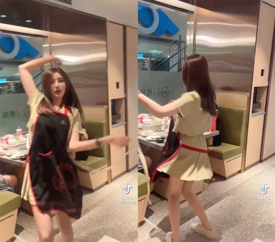 海底撈驚見最美撈麵師!男網友全面暴動:我也想被她服務 海底撈驚見最美撈麵師!男網友全面暴動:我也想被她服務