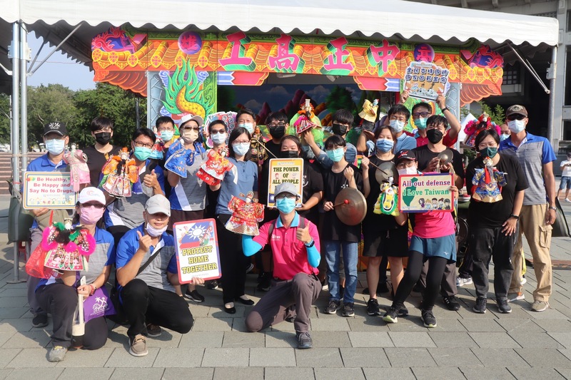 漾新聞|高市4校布袋戲文化中心大PK 用傳統藝術宣導國防與反毒更有趣