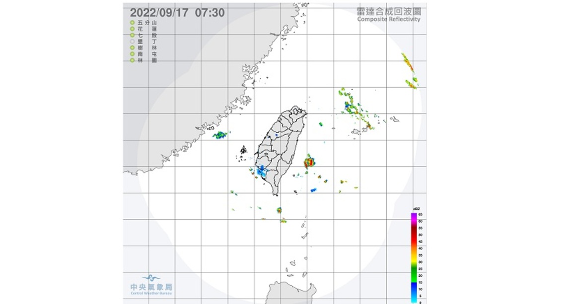 北東局部短暫陣雨 西半部白天微熱日夜溫差稍大