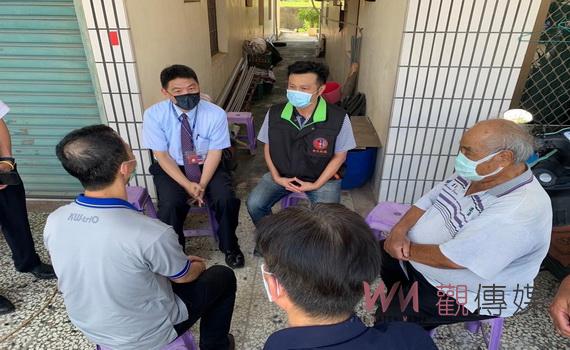 彰化地檢署檢察長親赴罹世巡佐家中 即時慰問帶給家屬溫馨關懷
