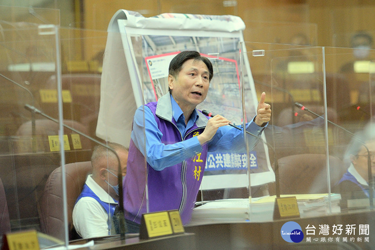 ▲鏡週刊攻擊市長候選人張善政，市議員詹江村：選舉目的應有幕後操作？（圖/市議會提供）　