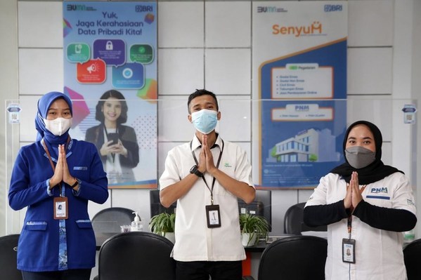 印尼人民銀行的The Ultra-Micro (UMi) Holding，與PT Pegadaian和PT Permodalan Nasional Madani (PNM)開展合作