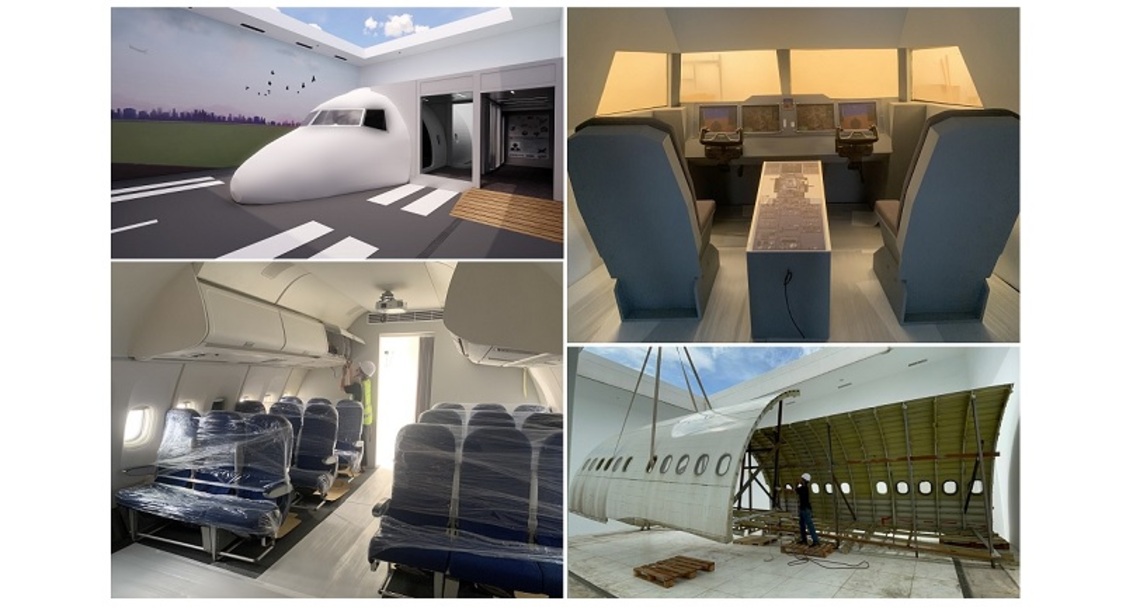 737客機「降落」中央公園 中市建設局:明年初開放體驗