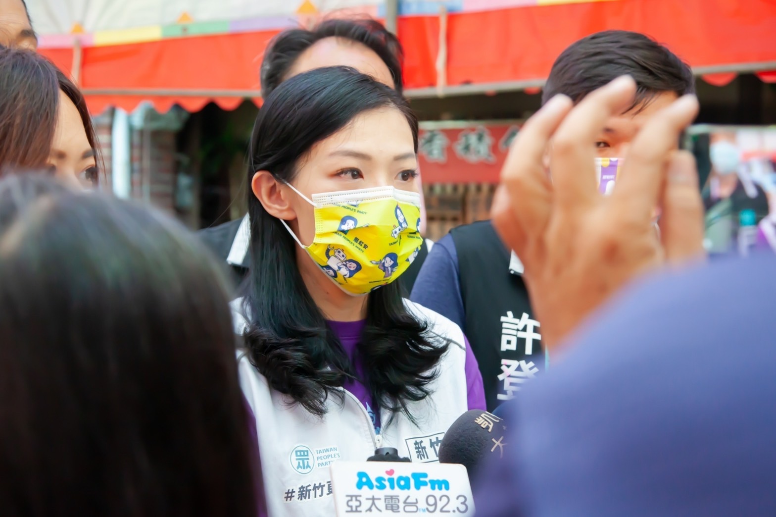 論文抄襲爭議?民進黨團:高虹安「假面甜心」應被公開檢驗 32 民眾黨新竹市長參選人 高虹安