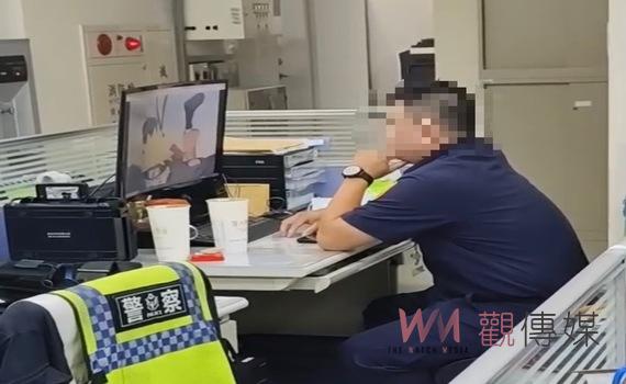 南警上班看火影忍者　遭記過調職從重處分