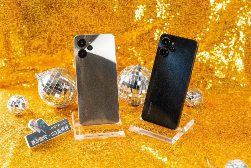 5G搖滾星!realme 9i 5G採用星光粒子設計、復刻懷舊音樂元素,掀起屬於realme的金色文藝復興。_2