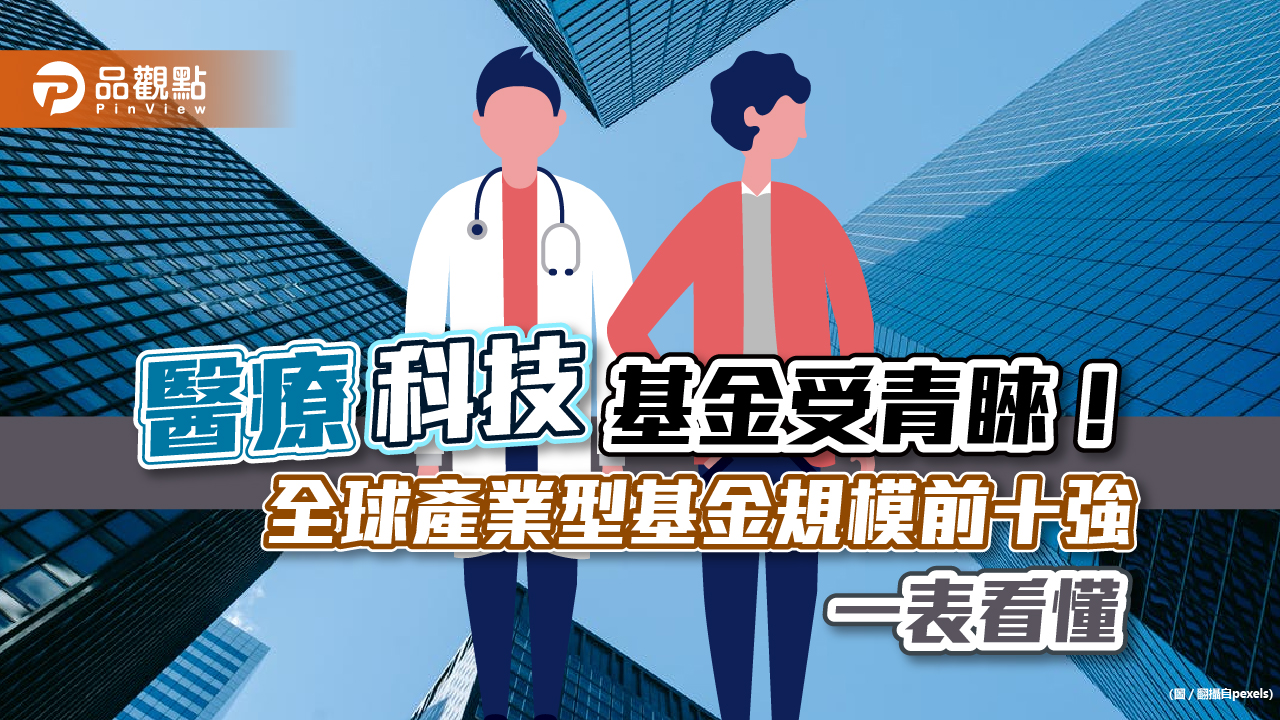 醫療、科技基金受青睞!全球產業型基金規模前十強 一表看懂|財經