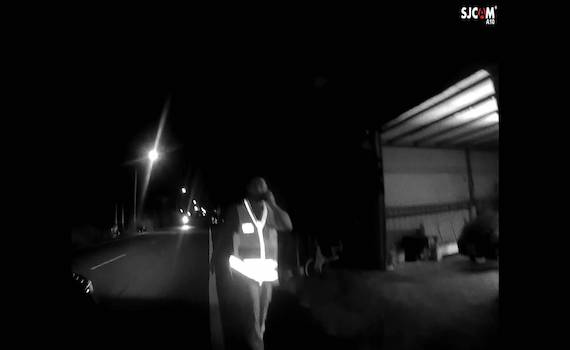 機警的朴警副所長 巡邏發現火苗迅即滅火弭大禍