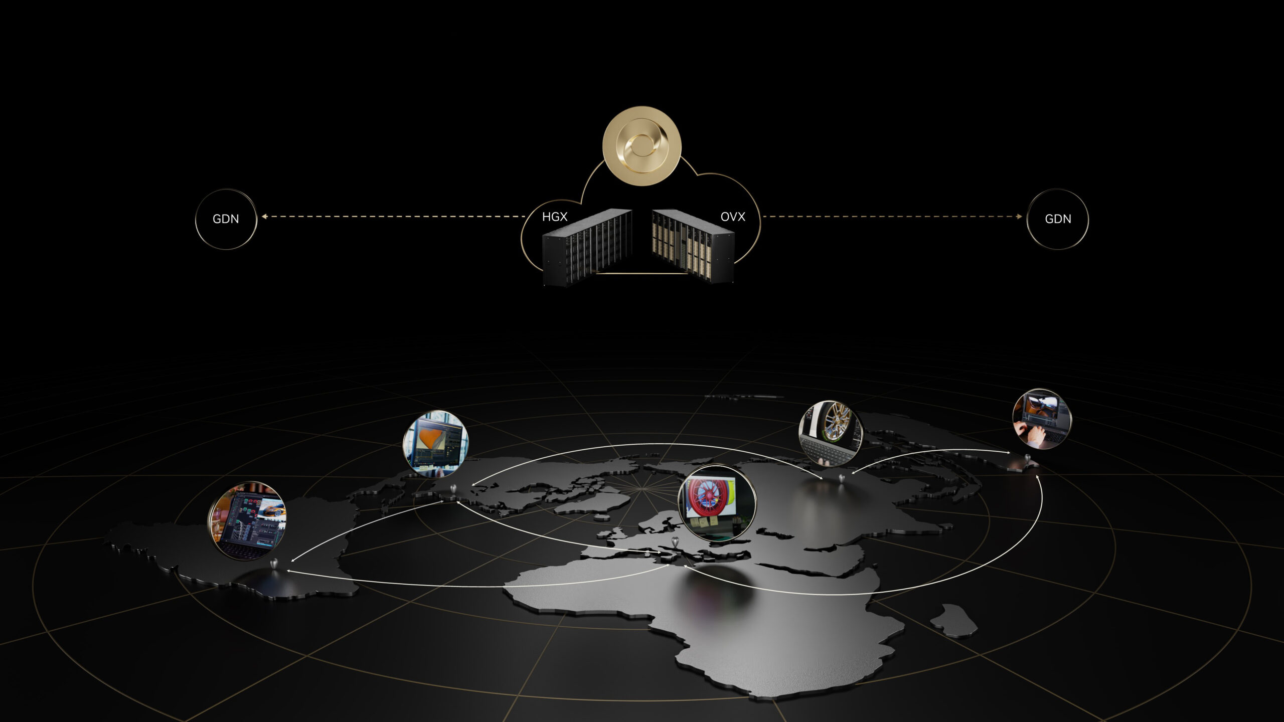 圖一_NVIDIA 推出用於建立及運行工業元宇宙應用的 Omniverse Cloud 服務