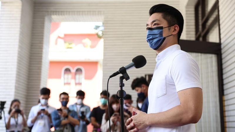 蔣萬安受訪批選舉選成這樣真的是台灣的悲哀。中央社