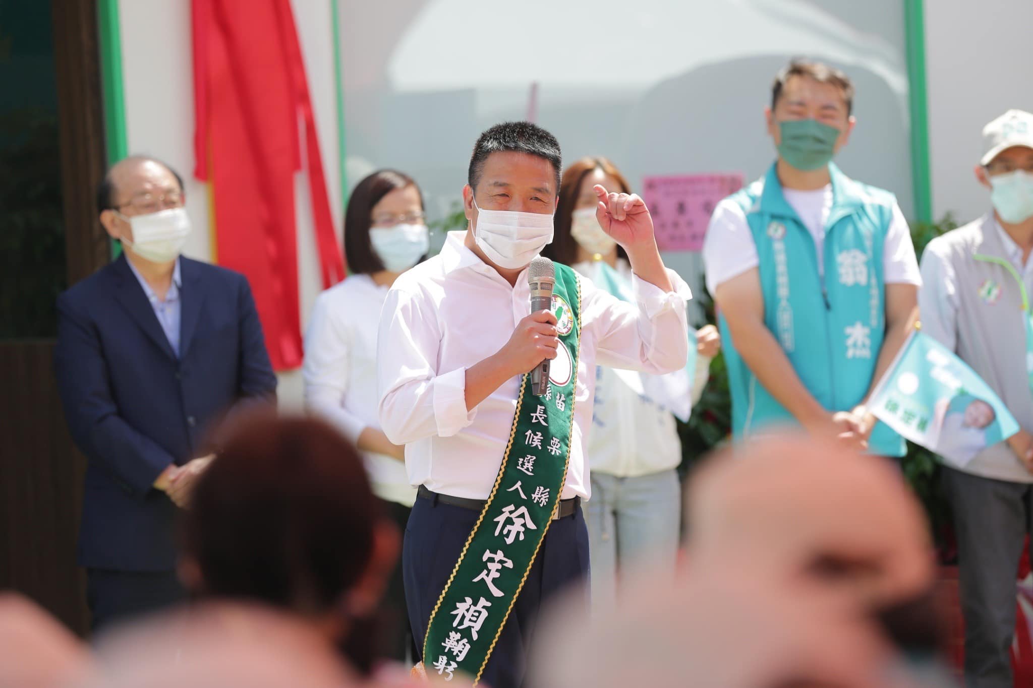 【苗栗選舉2-1】國民黨分裂將醞釀「棄謝保鍾」民進黨有機會攻下縣長 26 民進黨苗栗縣長參選人徐定禎