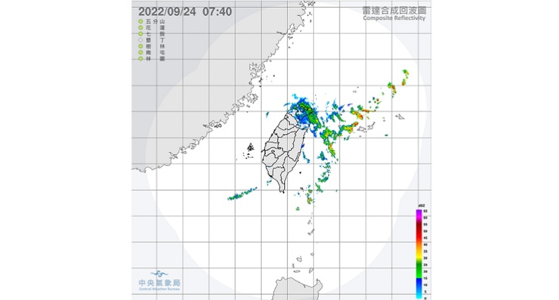 北東局部大雨 沿海風強浪大