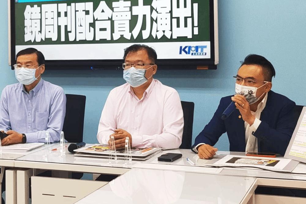 國民黨立法院黨團質疑T台移頻鏡電視接手 鏡週刊配合賣力演出? 20 洪孟楷問檢調動起來了沒