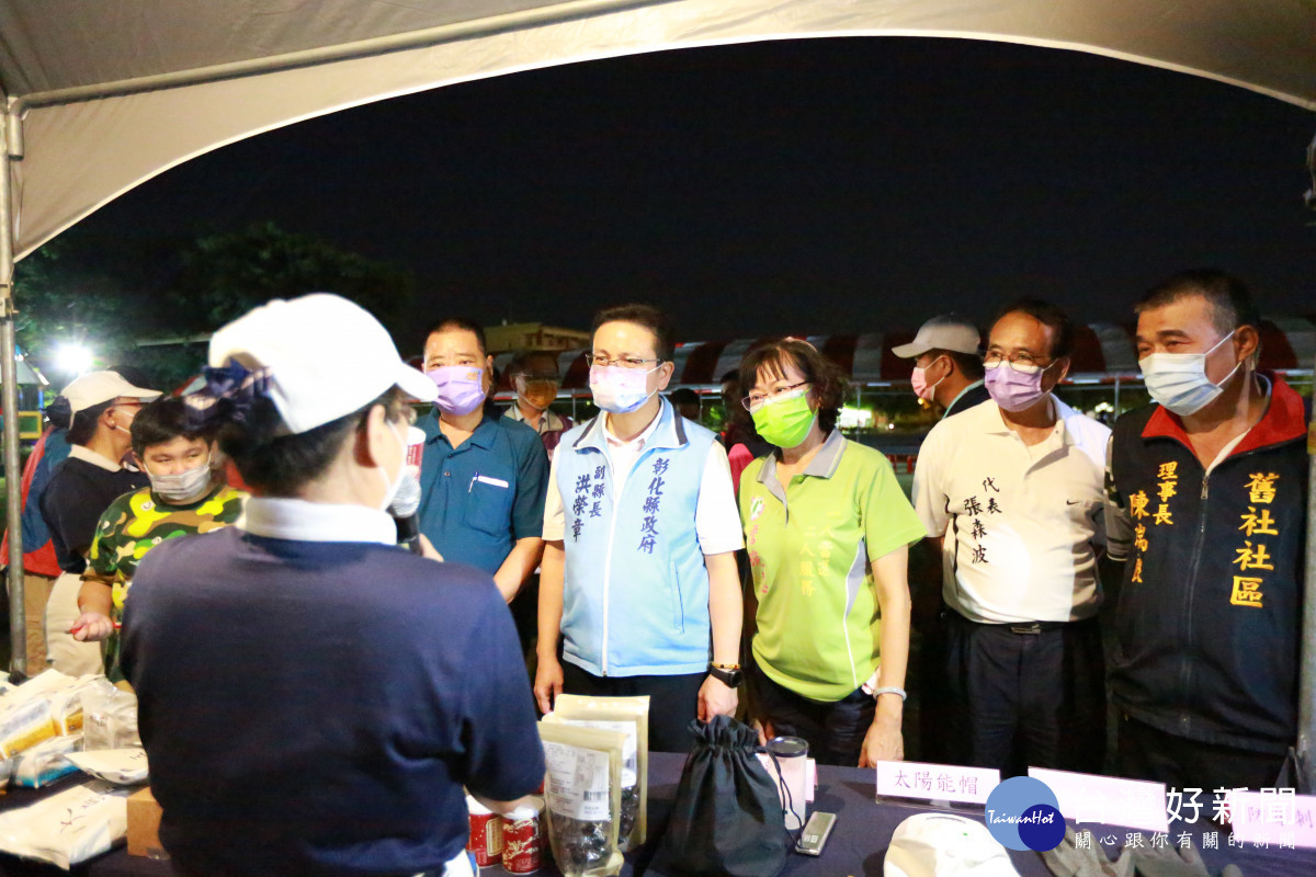 彰化防患未然,防災教育1日「災民夜宿」體驗。圖/彰化縣政府提供