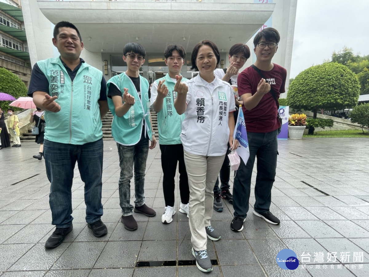 賴香伶希望，桃園市民看到香伶在市政的經驗與努力。