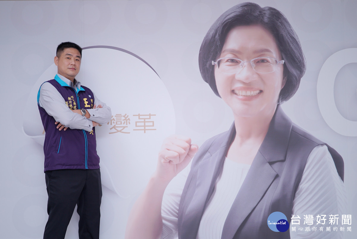 彰化縣農會總幹事張建豐出任王惠美競總首席發言人。圖/王惠美競選總部提供