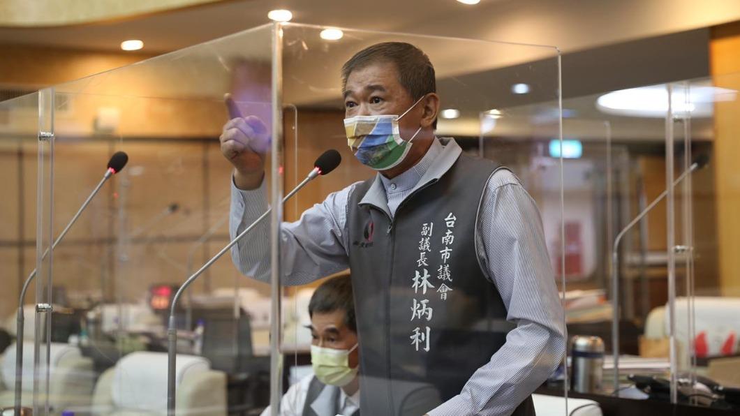 台南市無黨籍副議長林炳利今天凌晨癌逝，享壽60歲。台南市議會提供