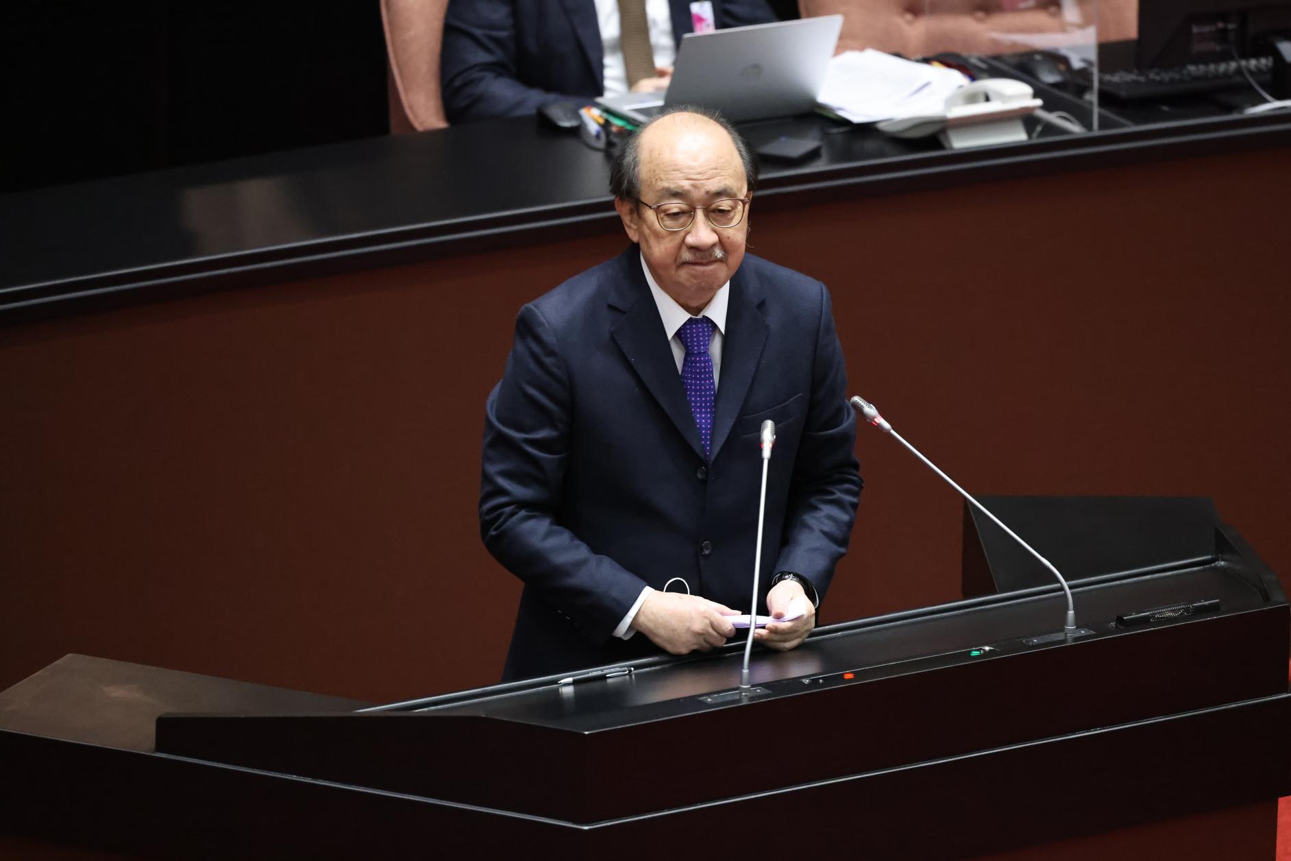 柯建銘25日晚間在臉書發文回擊高虹安違法擴權說。資料照片/林啟弘攝
