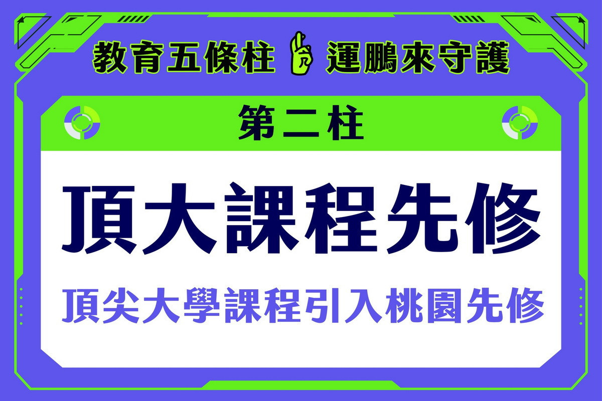 確診居隔中的民進黨桃園市長參選人鄭運鵬線上發表「教育五條柱」教育政策。