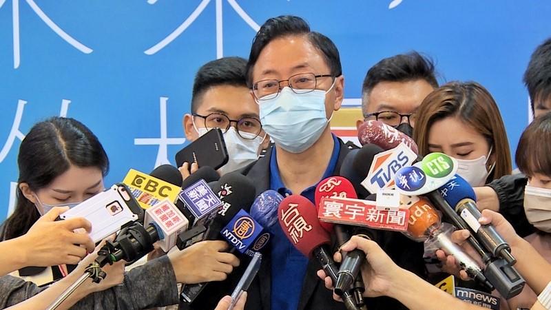 張善政痛批小英蘇揆黑手介入媒體是國際醜聞，蘇貞昌應下台。資料照片／中央社