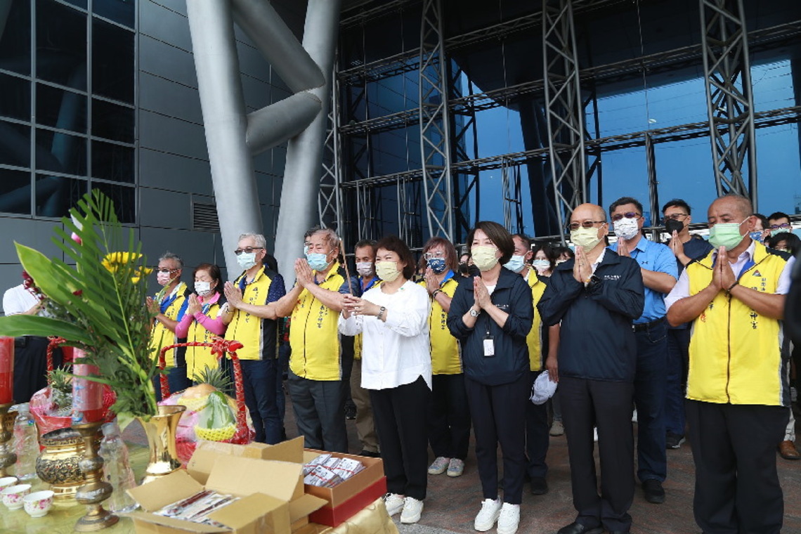 被稱為嘉義市「舊孔廟」的鎮南聖神宮 舉辦迎神祭孔活動