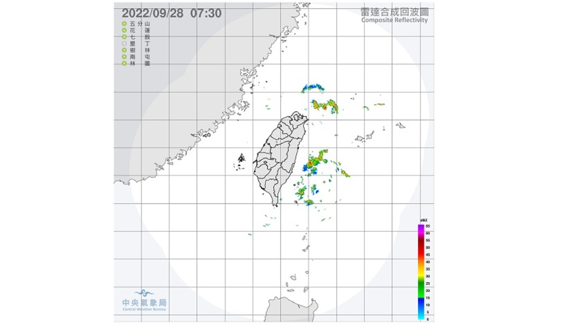 晴到多雲雨零星    日夜溫差稍大