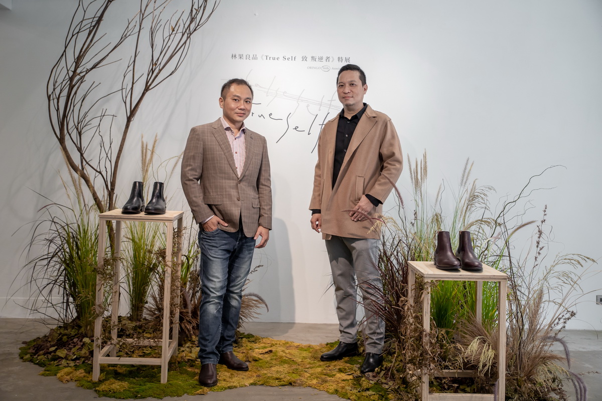 林果良品創辦人曾信儒（左）與高玉昌（右）