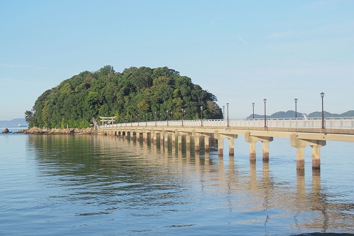位於愛知縣蒲郡市的竹島,是日本有名的開運聖地。 圖:愛知縣東三河廣域觀光協議會/提供