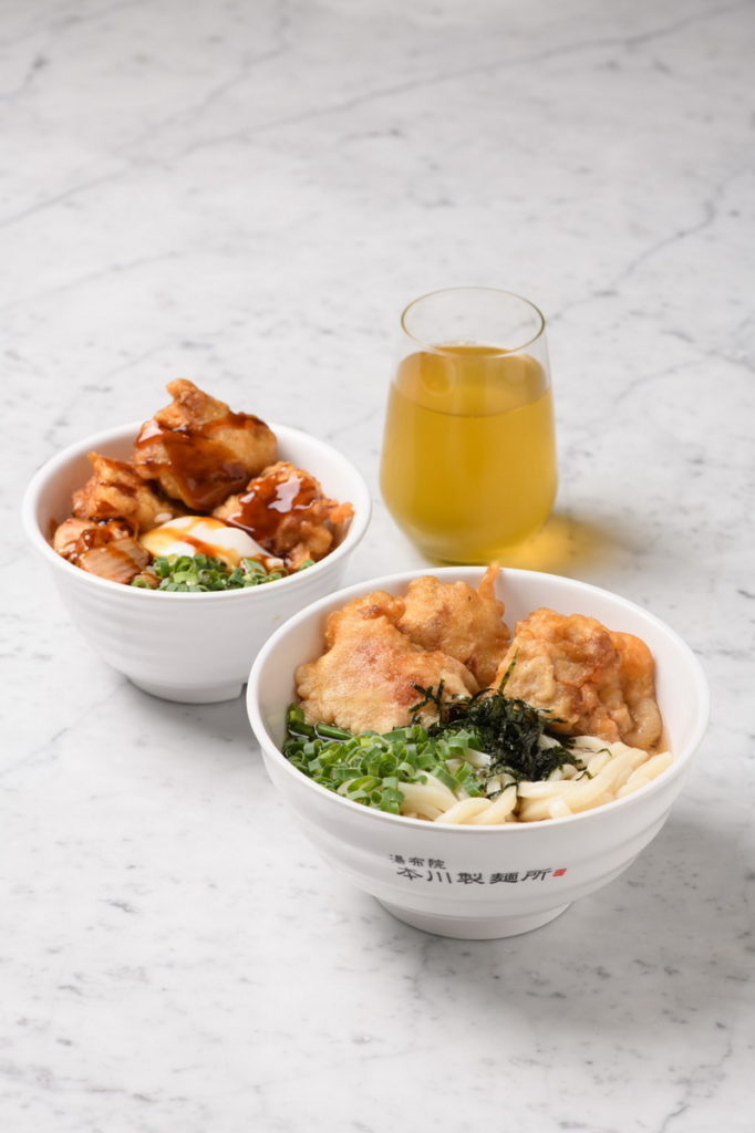 微風廣場.微風南山 湯布院 炸雞天丼烏龍麵套餐 期間限定販售 推薦價480元