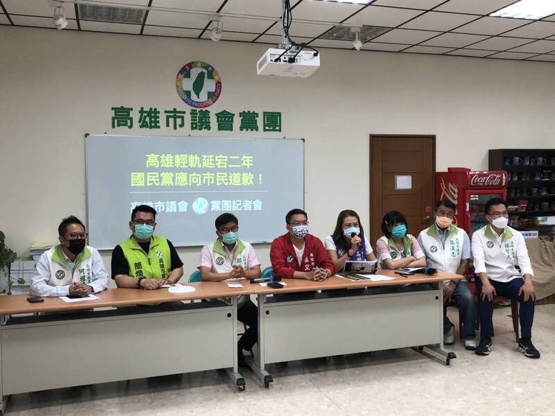 漾新聞|民進黨團指輕軌二階「停工」變「政績」? 批柯團隊混淆視聽