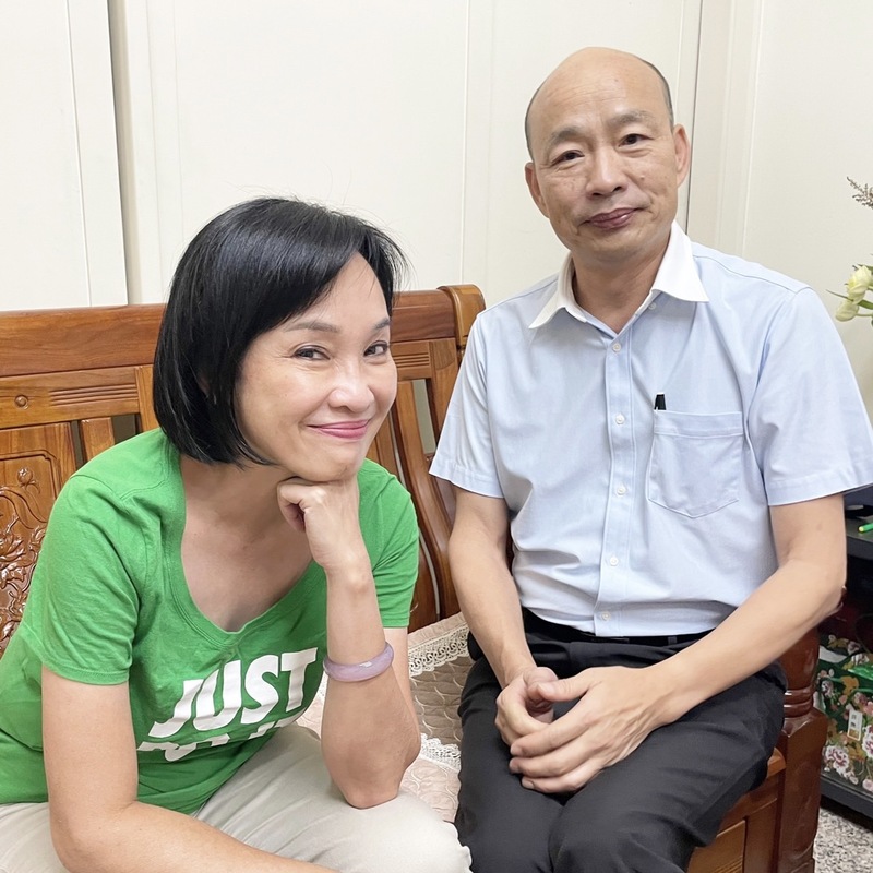 漾新聞|柯志恩與韓國瑜見面了！柯志恩：韓國瑜變白白胖胖我變得瘦瘦黑黑