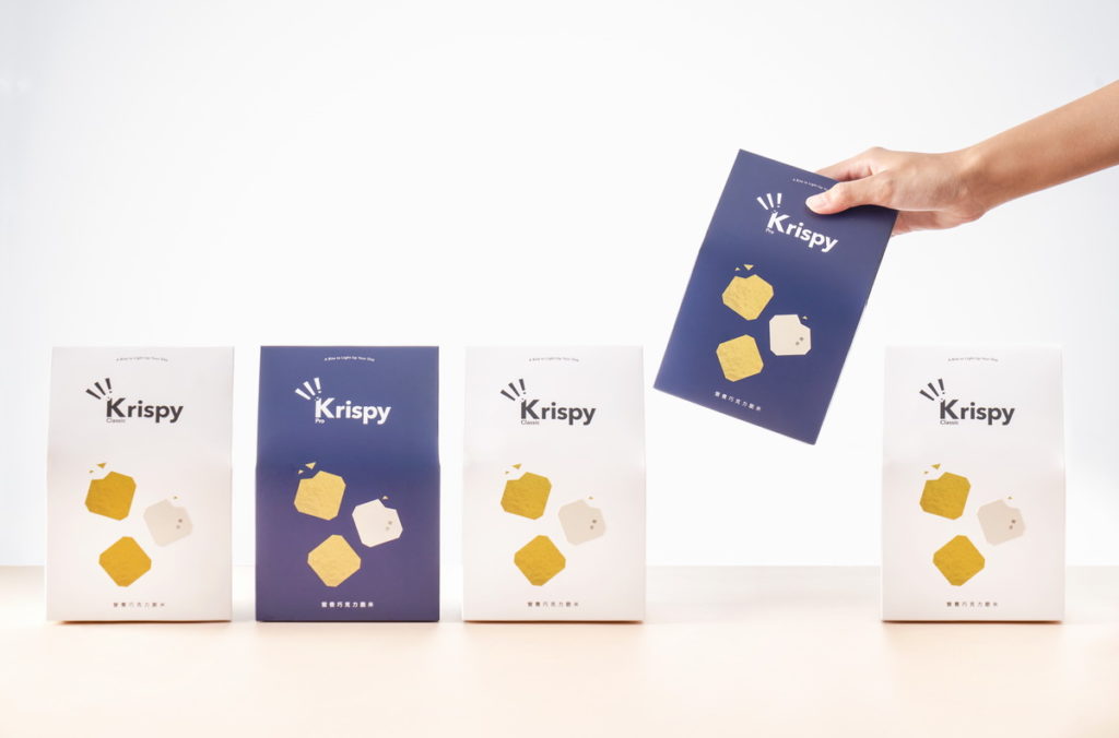 Krispy推出全新輕袋裝,份量升級30%+