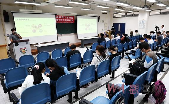 南投縣政府深入大學校園 宣導公用頻道暨性別平權場面熱絡