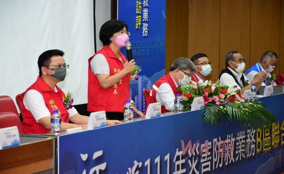 彰化縣政府承辦行政院111年災害防救業務B區聯合訪評
