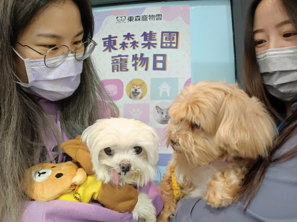 東森購物打造毛小孩友善職場。(圖/東森購物提供)