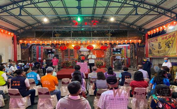 2022年彰化縣三山國王客底文化節 永安宮暖身點亮燈籠街