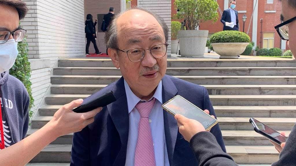 柯建銘今受訪時反批高虹安一個人騙全國。資料照片/翻攝柯建銘臉書