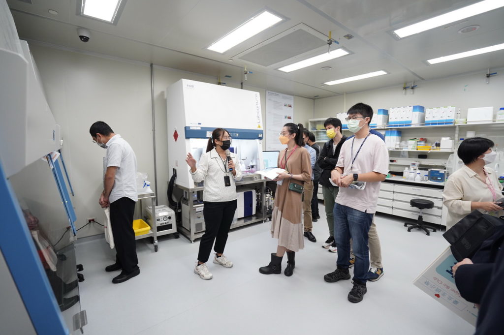 2022臺北生技小聚生醫轉譯核心共儀設備參訪