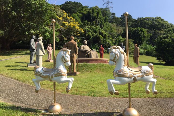 慈湖火舞光影季登場 。 圖:桃園市政府風景區管理處/提供