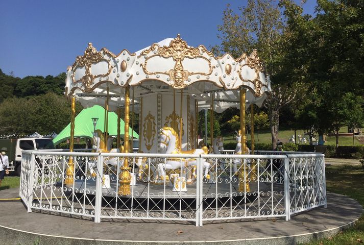 雙十連假/慈湖火舞光影季登場 化身大型遊樂園親子同歡