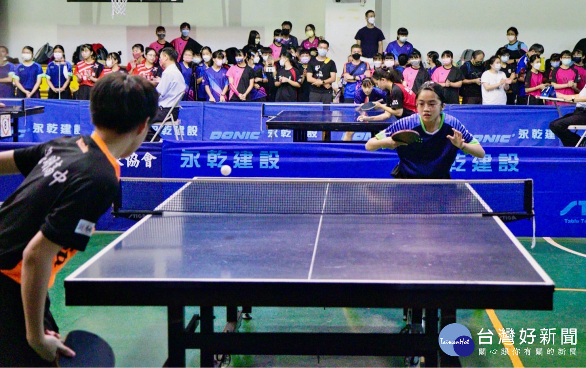 理事長盃全國桌球錦標賽吸引460位選手交流。