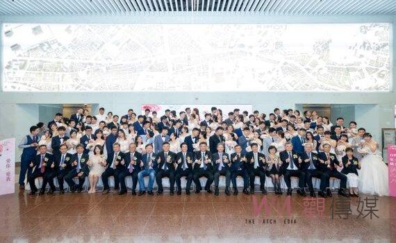 「來電」結連理  台電聯合婚禮今送51對新人步紅毯