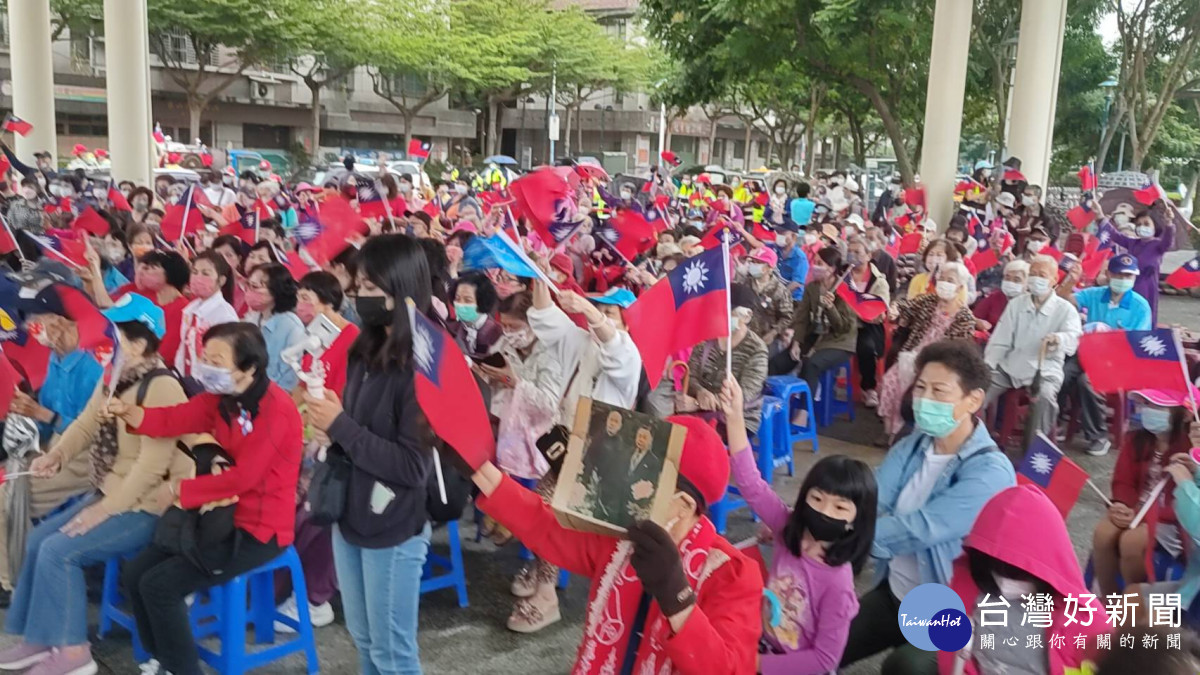 張善政參加龜山陸光新城升旗典 翻轉桃園讓國民黨重新拿回執政權