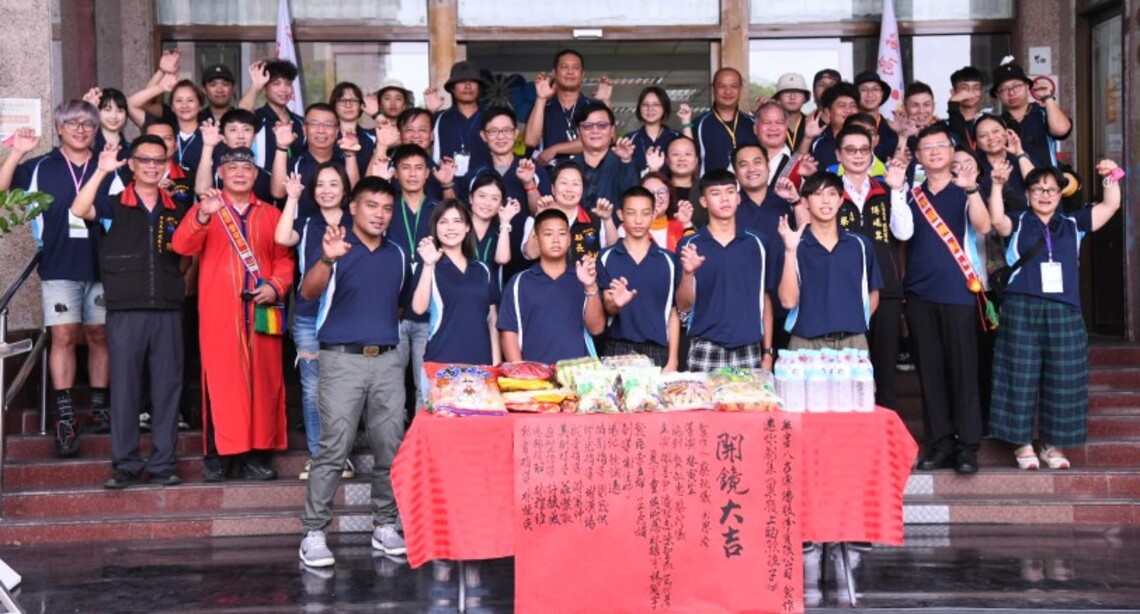 果嶺上的熊孩子開鏡拍攝祈福 徐榛蔚親臨並祝福開拍順利上映票房長紅!