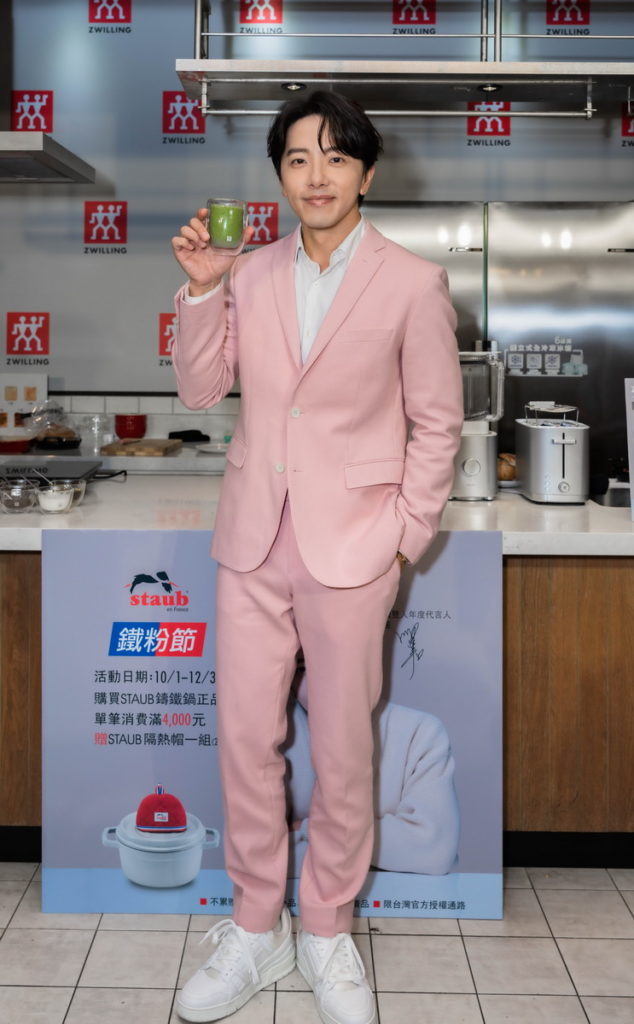 坤達向來都很重視飲食上的營養攝取