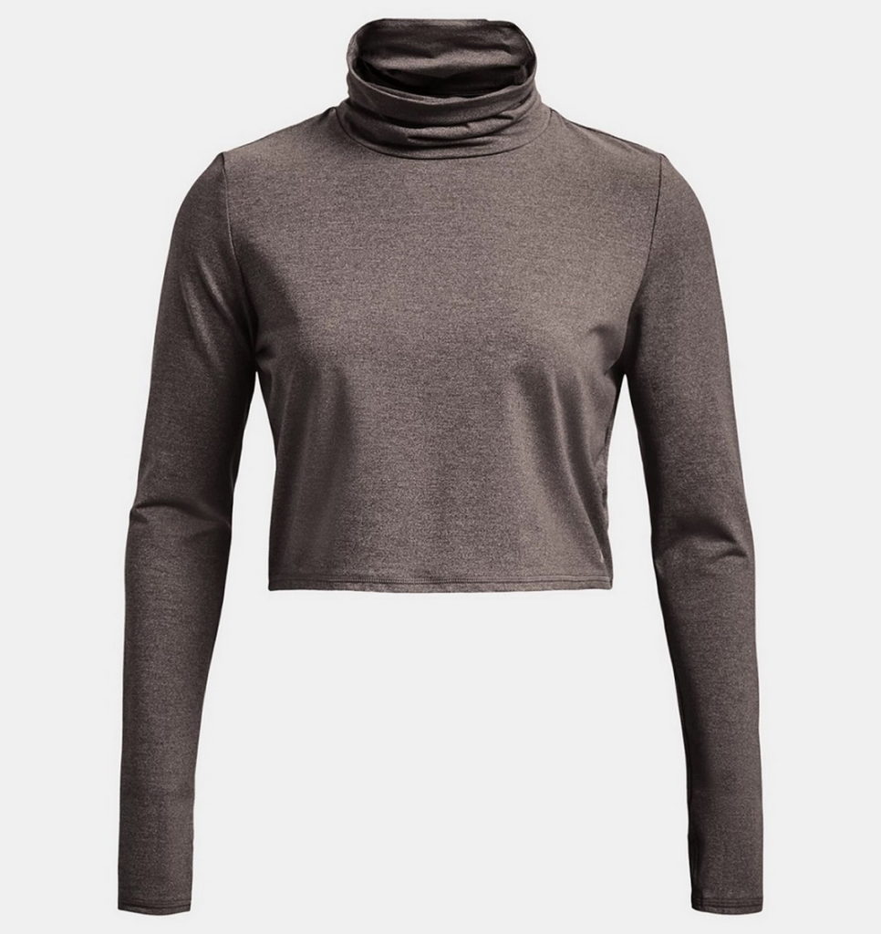 女 UA Meridian 長袖上衣 水洗灰 $1,980