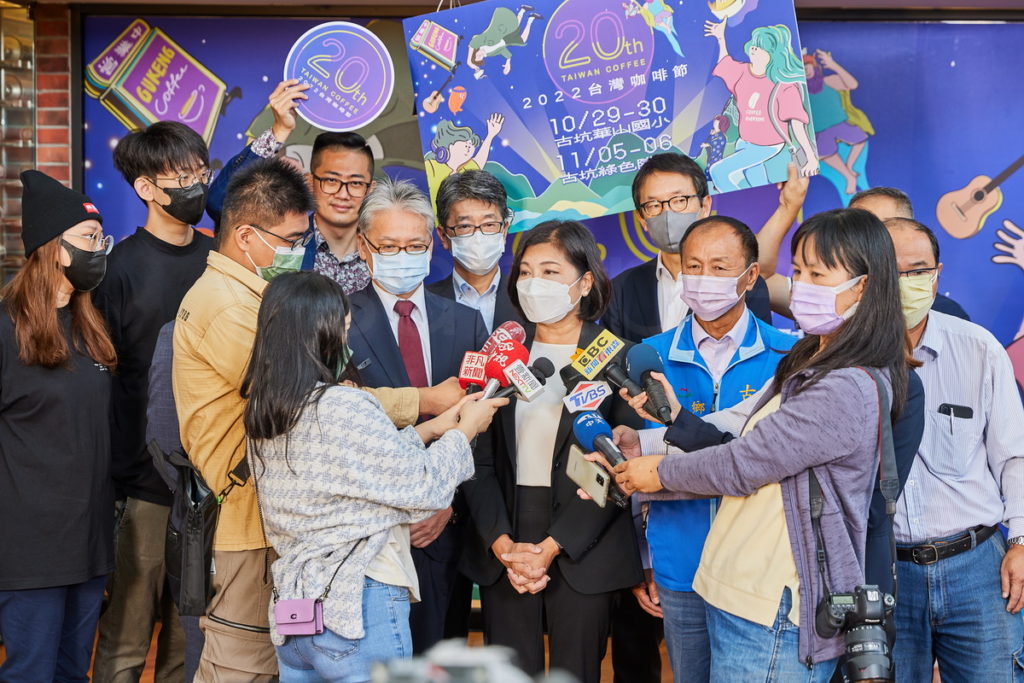 雲林縣縣長張麗善 今北上推廣 2022 台灣咖啡節
